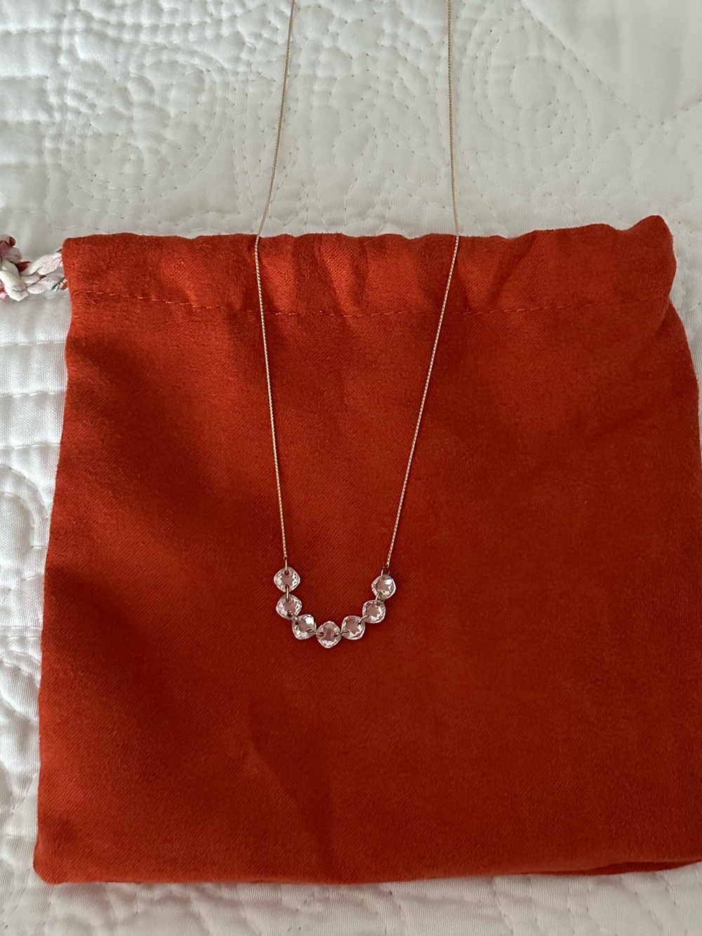 Anthropologie crystal necklace